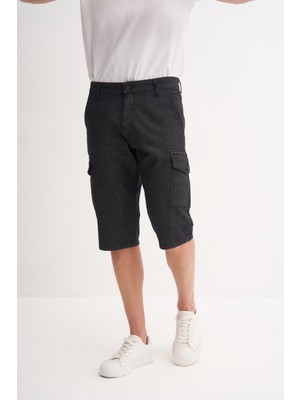 Cazador 6716 Kargo Denim Bermuda