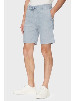 Boss Keten Karışımlı Slim Fit Normal Bel Short Erkek Short 50536863 462