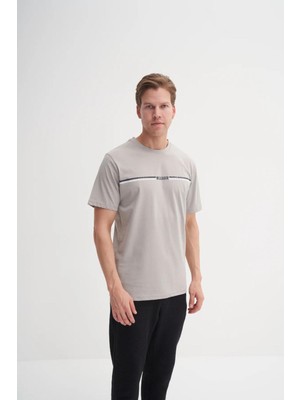 Cazador 4135 Erkek Bisiklet Yaka T-Shirt