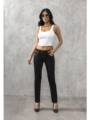 WD256 Elegant Stilde Slim Fit Kadın Jean Pantolon