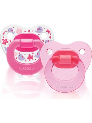 Wee Baby 2’li Damaklı Emzik No:1 Kız 0-6 Ay