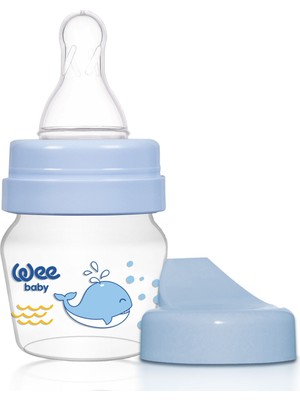 Wee Baby Mini PP Alıştırma Bardağı Seti 30 ml Mavi
