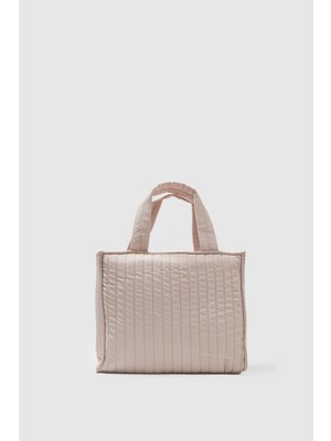 Shule Bags Escape Bigger Omuz Çantası Krem