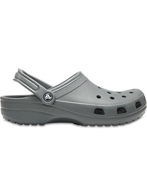 Crocs Classic Terlik Gri 10001-0DA Düz Taban Konforlu Günlük Kullanım İçin