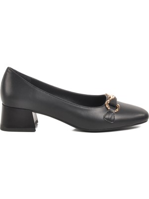 Siyah Kadın Topuklu Ayakkabı 8671032 Z