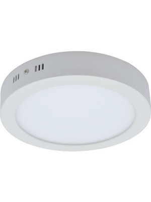 Cata CT-5233 18W Yuvarlak Sıva Üstü LED Panel Armatür Metal Kasa 3200K Günışığı