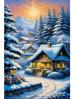 Aden Dekoratif Manzara Kanvas Tablo