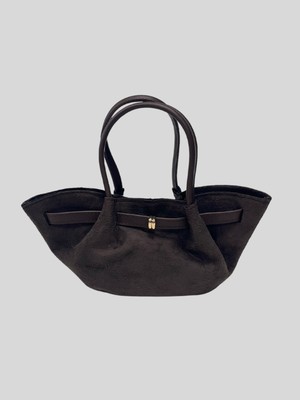 Vazıradk Süet Detaylı El ve Omuz Çantası