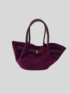 Vazıradk Süet Detaylı El ve Omuz Çantası