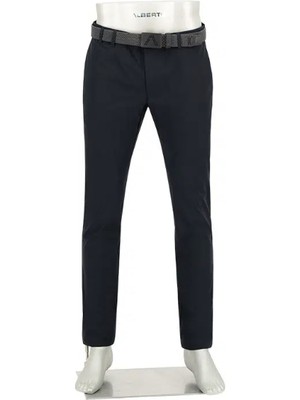 Alberto Mens Ian Tech Print Slim Fit Erkek Pantolon