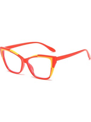 Toz Vintage Kırmızı Zendra Mavi Işık Korumalı Vintage & Retro Gözlük