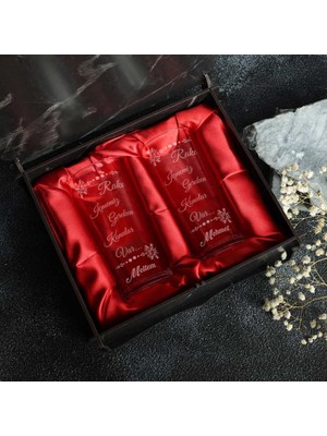 Isim ve Söz Yazılı Rakı Kadehi Seti