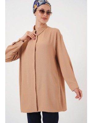 Passense Uzun Gömlek Tunik 5945 - Bisküvi