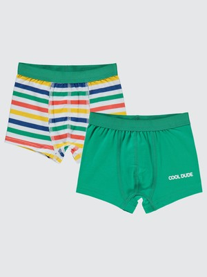 Civil Boys Erkek Çocuk 2'li Boxer Set 2-10 Yaş Standart