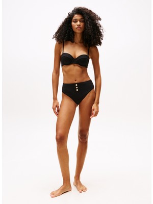 Tommy Hilfiger Siyah Kadın Bikini Üst UW0UW05814BDS
