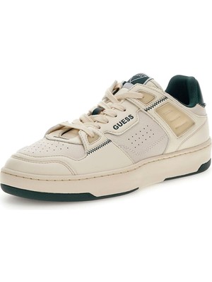 Guess Beyaz - Yeşil Erkek Sneaker Vıncent