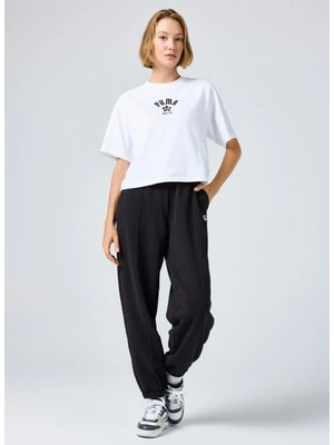 Puma 62678701DOWNTOWN Recollectıon Pants Siyah Lastikli Bel Regular Fit Düz Eşofman Altı