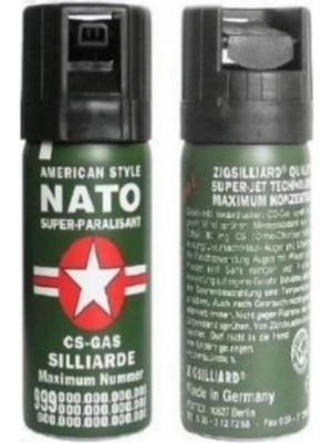 Nato Epilons Biber , Gaz Sprey 40 ml - 2'li Set