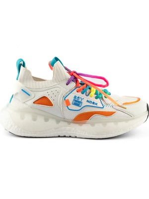 Kadın Sneaker ( Günlük) 24Y433-7 By Guja Beyaz