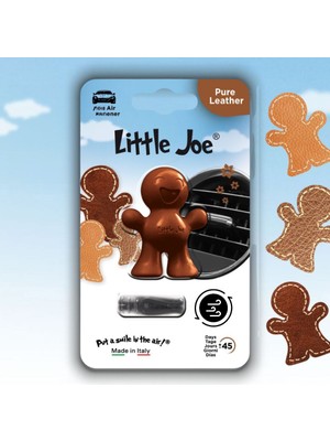 Little Joe Gerçek Deri Araç Kokusu (Pure Leather) -45 Gün -Oto Kokusu Kalıcı Klima Parfüm