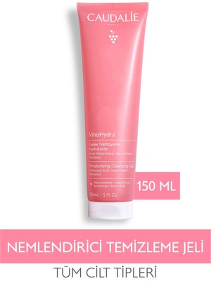 Marka Caudalie Vinohydra Nemlendirici Temizleme Jeli 150 ml Karma Ciltler İçin Aloe Vera İçerikli
