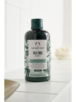 The Body Shop Çay Ağacı Arındırıcı ve Dengeleyici Saç Kremi 250 Ml