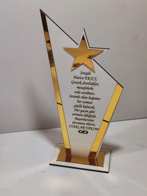 Hediyelik Plaket Sevdiklerinizin Yüzünü Güldürmek Için (Kişiye Özel Anlamlı Yazılar)