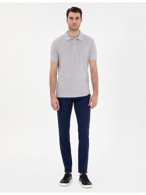 Pierre Cardin Erkek İndigo Slim Fit 5 Cep Chino Pantolon 50271249-VR028