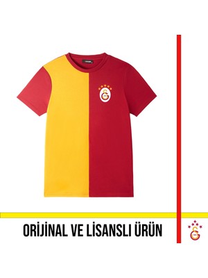 Galatasaray Lisanslı 5 Yıldızlı Yetişkin T-Shirt