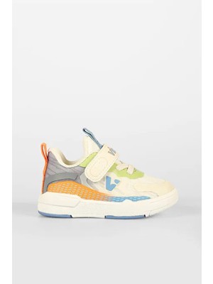 Vicco Daphne Phlon Hafif Taban Cırtlı Çocuk Sneaker Bej