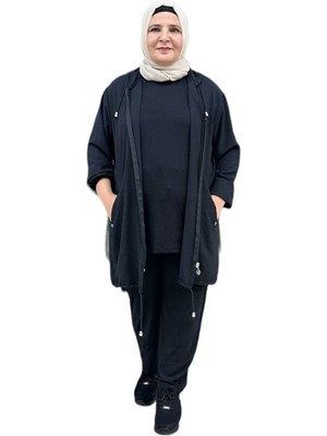 Büyük Beden Kısa Ayrobin Giy Çık