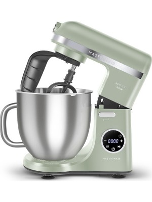 Karaca Mastermaid Chef Ultra D2000W 7l Dijital Ekranlı Hamur Yoğurma Makinesi Cabbage Green