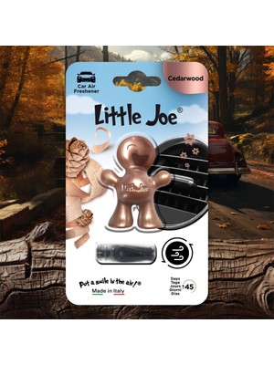 Little Joe Sedir Ağacı Araç Kokusu (Cedarwood) -45 Gün -Oto Kokusu Kalıcı Klima Parfüm