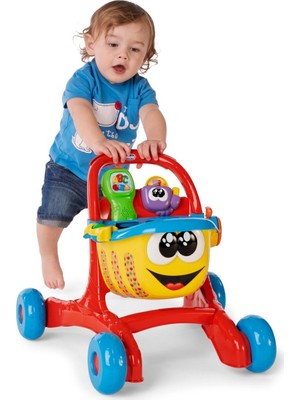 Chicco Mutlu Alışveriş İlk Adımlar Yürüteci Renkli 4'ü Bir Arada İngilizce Türkçe Aktiviteli