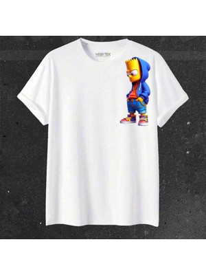 Unisex Oversize Efsane Yeni Sezon Simson Baskılı  1 Adet T-Shirt