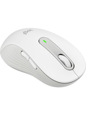 Logitech Signature M650 Büyük Boy Sağ El Için Sessiz Kablosuz Mouse - Beyaz