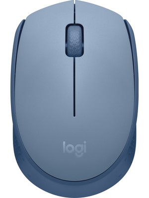 Logitech M171 USB Alıcılı Kablosuz Kompakt Mouse - Açık Mavi
