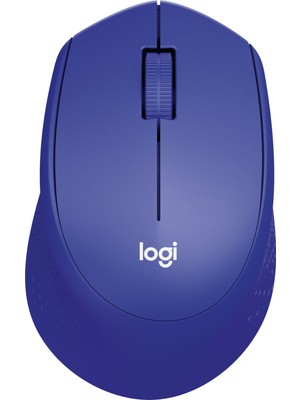 Logitech M330 Sessiz Kablosuz Optik Mouse - Mavi