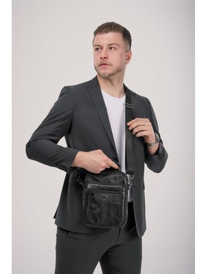 Ççs 31623 Hakiki Deri Askılı Çanta