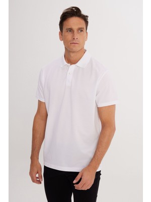 Altınyıldız Classics Pamuklu Slim Fit Dar Kesim Polo Yaka Tişört