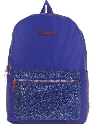 Kaukko Bright Sırt Çantası Taşlı Lacivert K1808