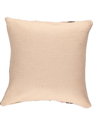 Çaput Kilim Yastık Kılıfı Doğaçlama 02