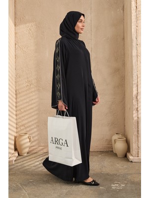 Özel Tasarım Taşlı Ferace