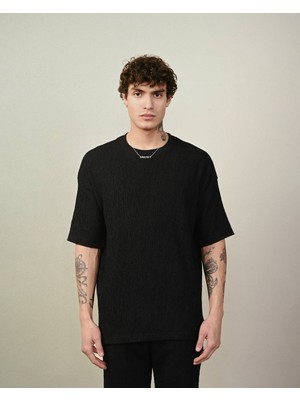 Erkek Bürümcük Oversize Tişört