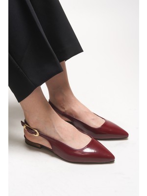 Riccon Issagalyn Kadın Sivri Burunlu Topuklu Ayakkabı 0012111