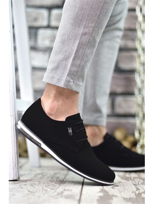 Riccon Erkek Casual Ayakkabı Düz Tabanlı Yumuşak Vegan Deri Konforlu Günlük Kullanım İçin