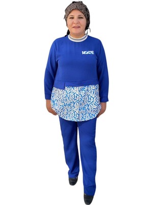 Büyük Beden Ithal Ayrobin Kumaş Ikili Takım