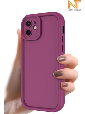 Nezih Case apple iPhone 11 Uyumlu Kamera Korumalı Parlak Stil Tasarım Kapak
