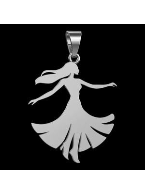TabiTela 925 Ayar gümüş kolye dans SM5365