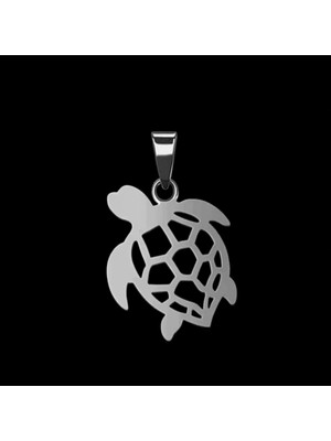 TabiTela 925 Ayar gümüş kolye kaplumbağa   SM5165